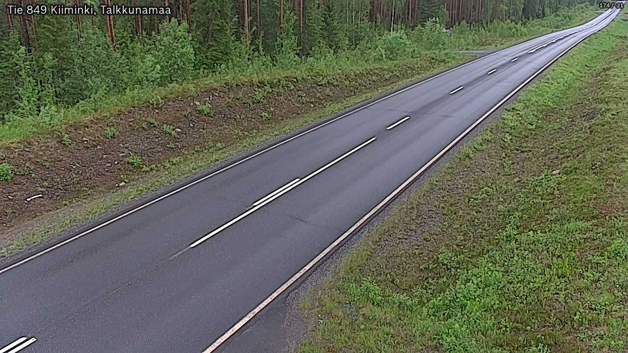 Kelikamerat Kuva Tie 849 Kiiminki, Talkkunamaa, Oulu, Pohjois-Pohjanmaa