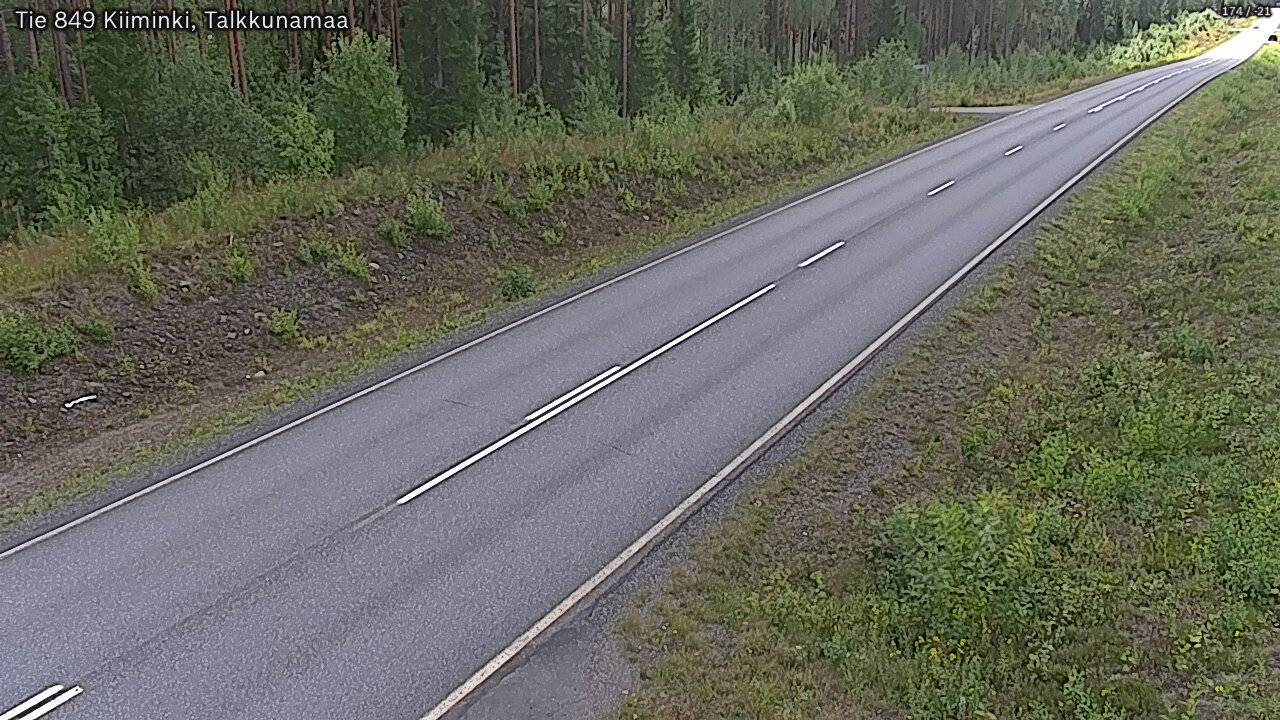 Kelikamerat Kuva Tie 849 Kiiminki, Talkkunamaa, Oulu, Pohjois-Pohjanmaa