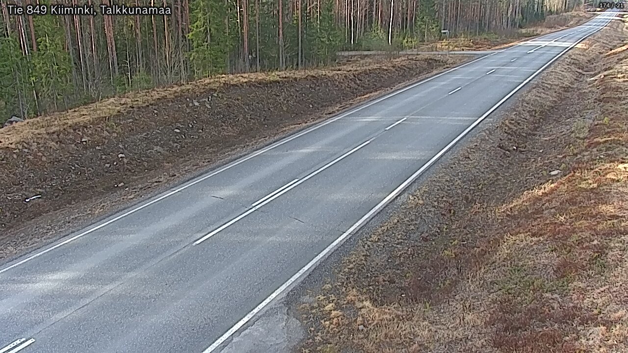 Kelikamerat Kuva Tie 849 Kiiminki, Talkkunamaa, Oulu, Pohjois-Pohjanmaa