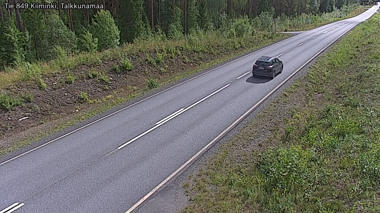 Kelikamerat Kuva Tie 849 Kiiminki, Talkkunamaa, Oulu, Pohjois-Pohjanmaa