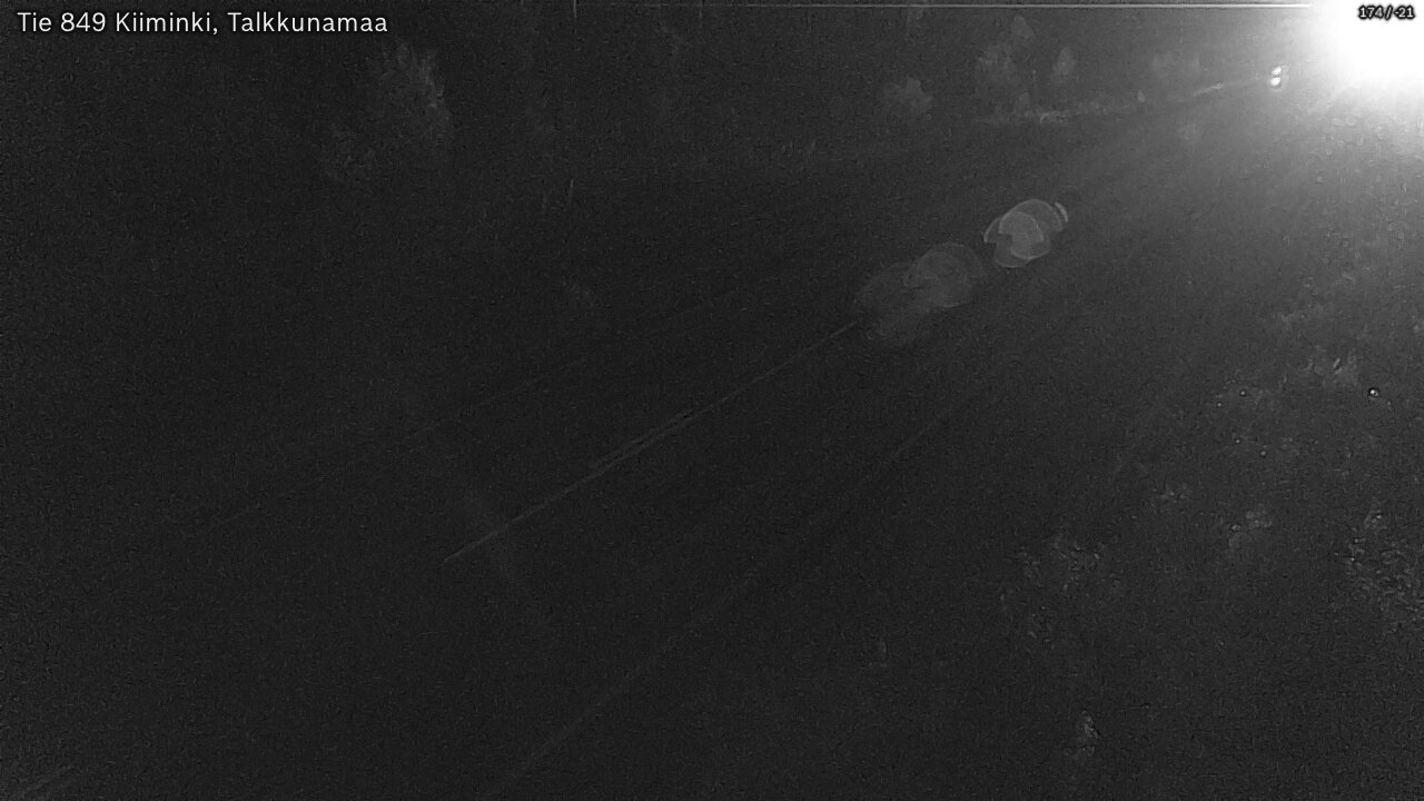 Kelikamerat Kuva Tie 849 Kiiminki, Talkkunamaa, Oulu, Pohjois-Pohjanmaa