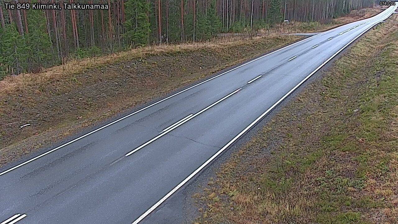 Kelikamerat Kuva Tie 849 Kiiminki, Talkkunamaa, Oulu, Pohjois-Pohjanmaa