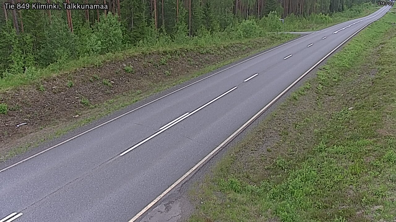 Kelikamerat Kuva Tie 849 Kiiminki, Talkkunamaa, Oulu, Pohjois-Pohjanmaa