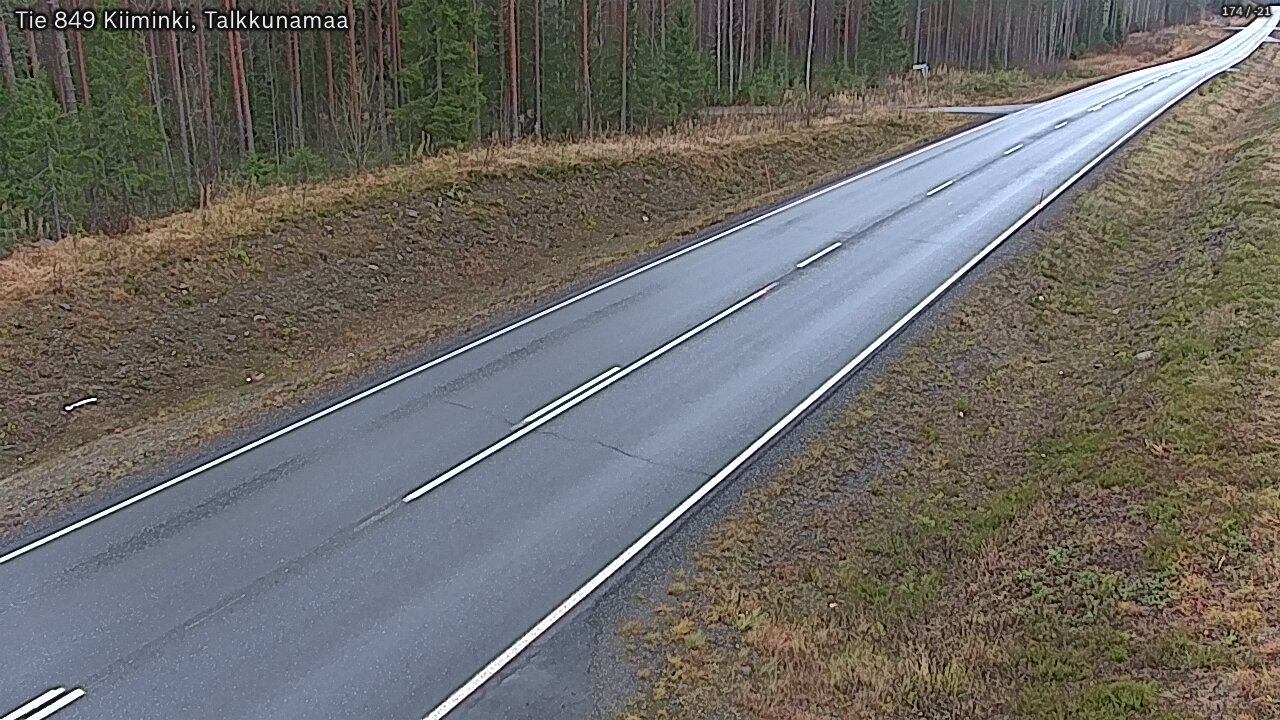 Kelikamerat Kuva Tie 849 Kiiminki, Talkkunamaa, Oulu, Pohjois-Pohjanmaa