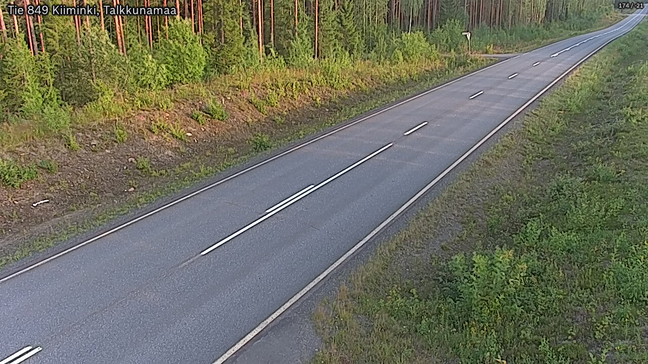 Kelikamerat Kuva Tie 849 Kiiminki, Talkkunamaa, Oulu, Pohjois-Pohjanmaa