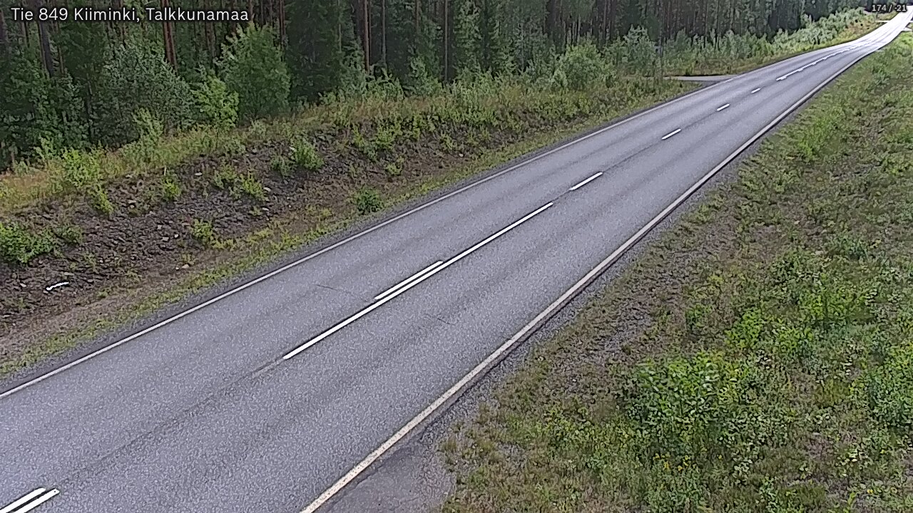 Kelikamerat Kuva Tie 849 Kiiminki, Talkkunamaa, Oulu, Pohjois-Pohjanmaa
