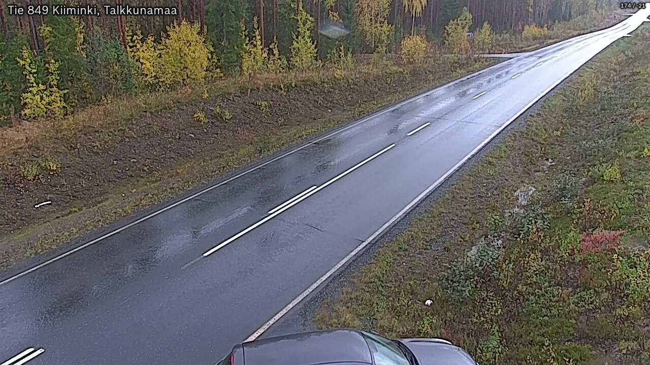 Kelikamerat Kuva Tie 849 Kiiminki, Talkkunamaa, Oulu, Pohjois-Pohjanmaa