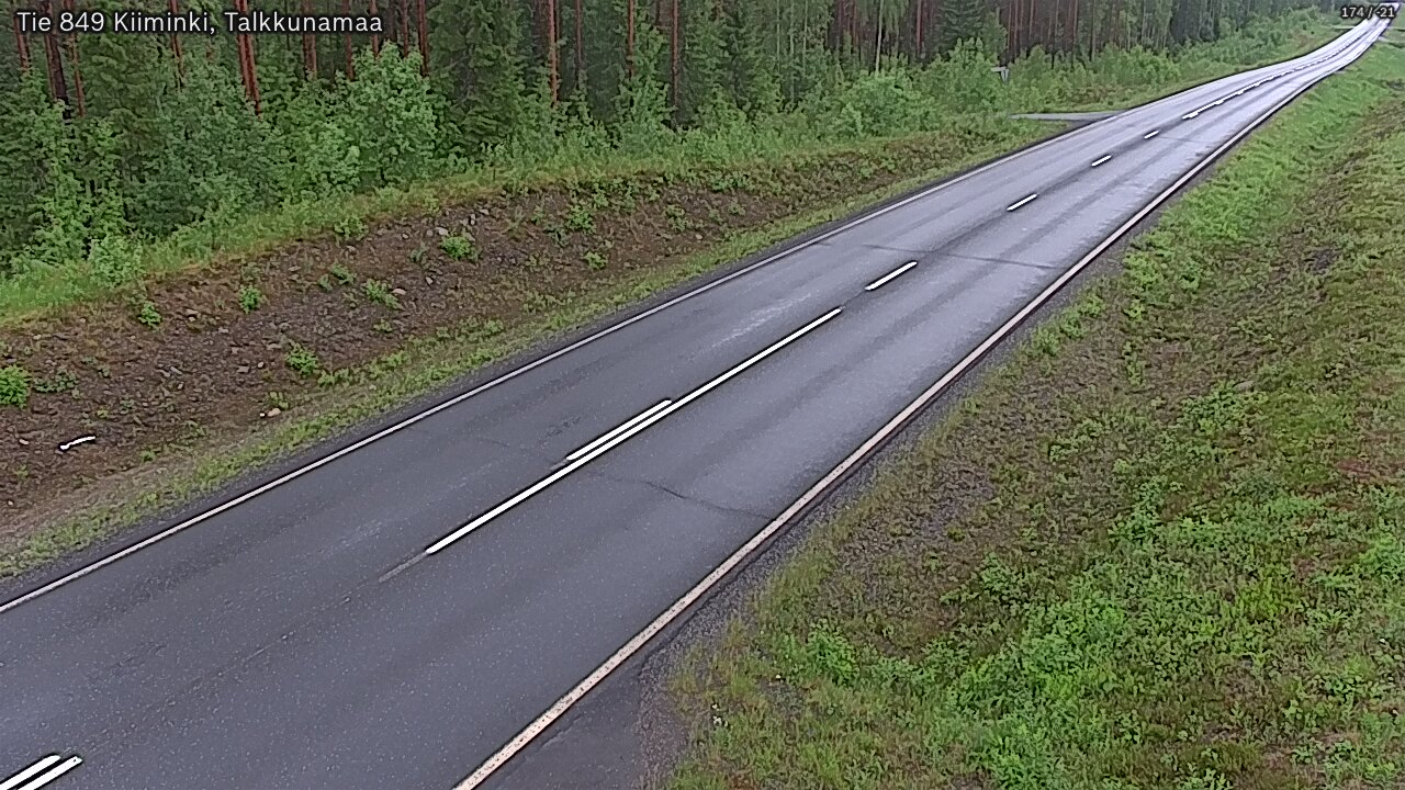 Kelikamerat Kuva Tie 849 Kiiminki, Talkkunamaa, Oulu, Pohjois-Pohjanmaa