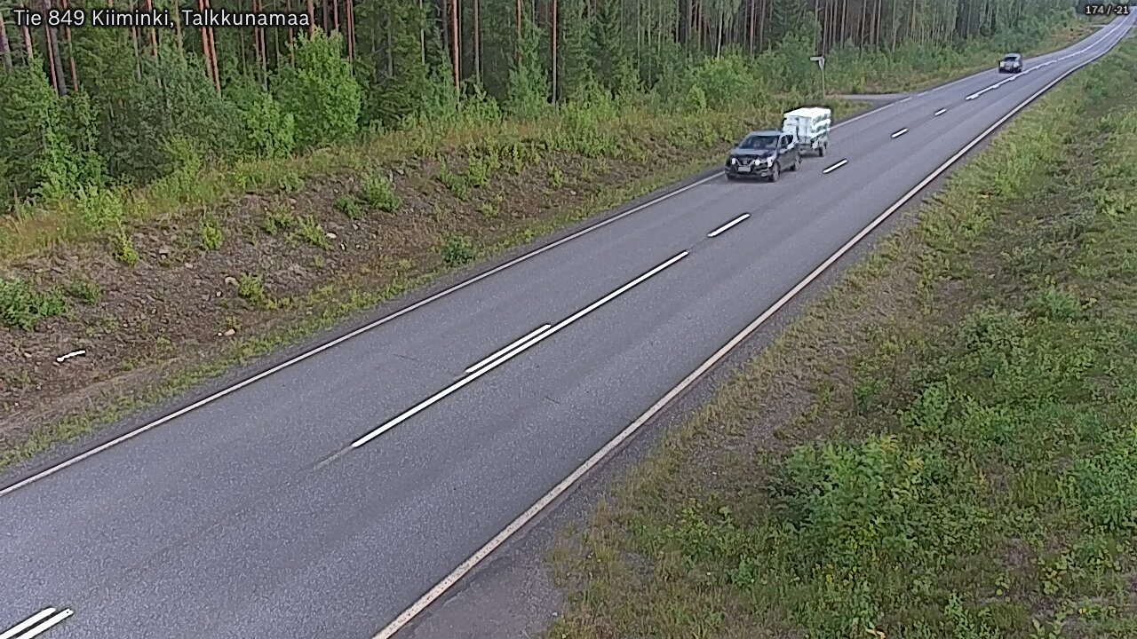 Kelikamerat Kuva Tie 849 Kiiminki, Talkkunamaa, Oulu, Pohjois-Pohjanmaa