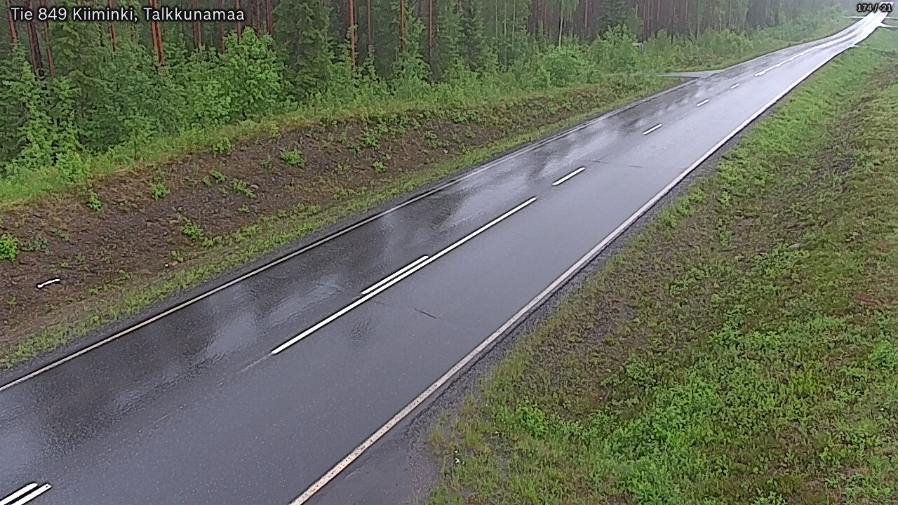 Kelikamerat Kuva Tie 849 Kiiminki, Talkkunamaa, Oulu, Pohjois-Pohjanmaa