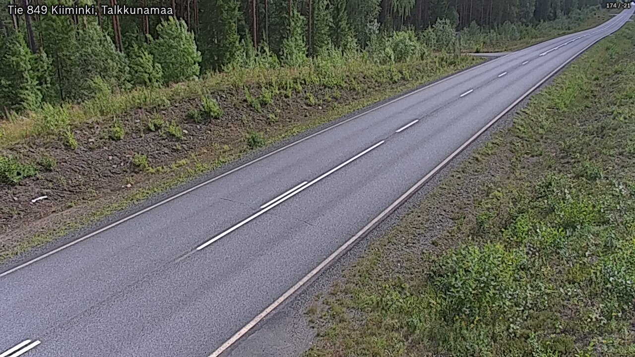 Kelikamerat Kuva Tie 849 Kiiminki, Talkkunamaa, Oulu, Pohjois-Pohjanmaa
