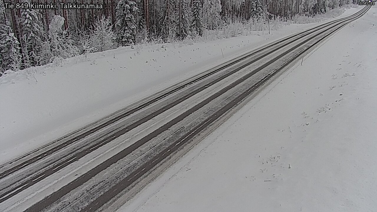Kelikamerat Kuva Tie 849 Kiiminki, Talkkunamaa, Oulu, Pohjois-Pohjanmaa