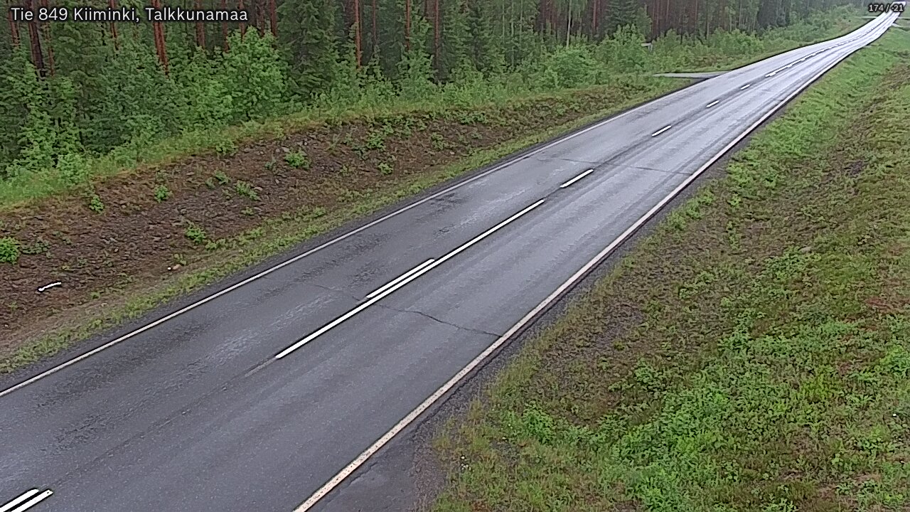 Kelikamerat Kuva Tie 849 Kiiminki, Talkkunamaa, Oulu, Pohjois-Pohjanmaa