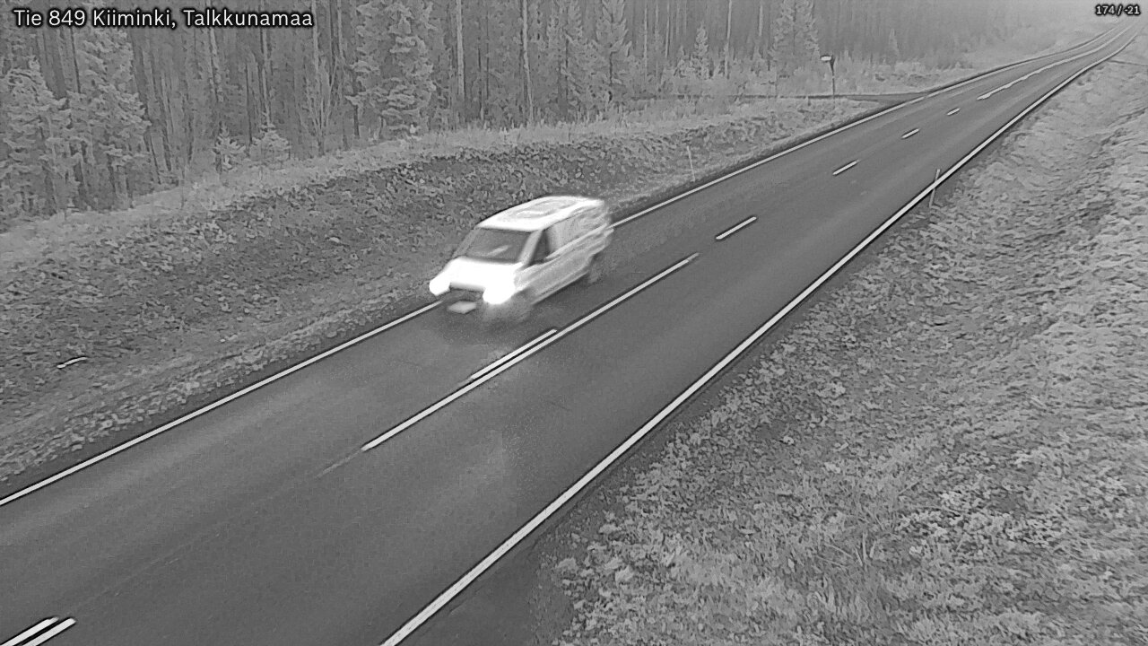 Kelikamerat Kuva Tie 849 Kiiminki, Talkkunamaa, Oulu, Pohjois-Pohjanmaa