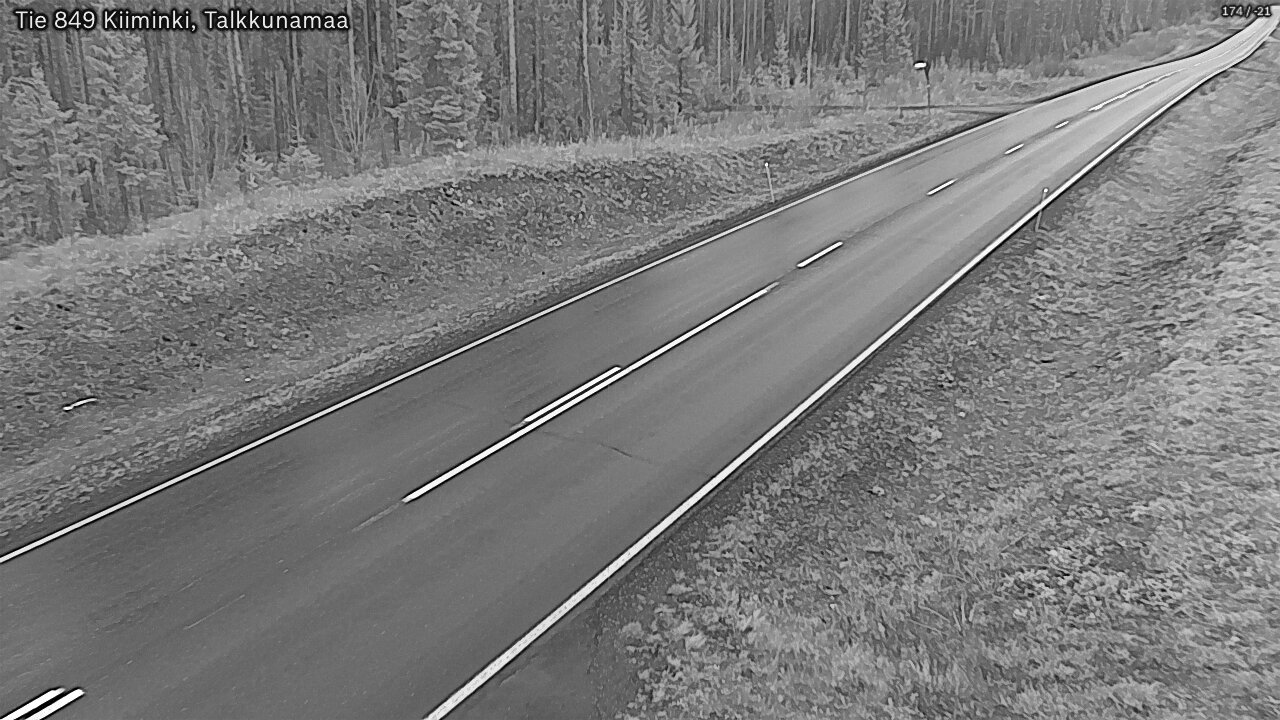 Kelikamerat Kuva Tie 849 Kiiminki, Talkkunamaa, Oulu, Pohjois-Pohjanmaa