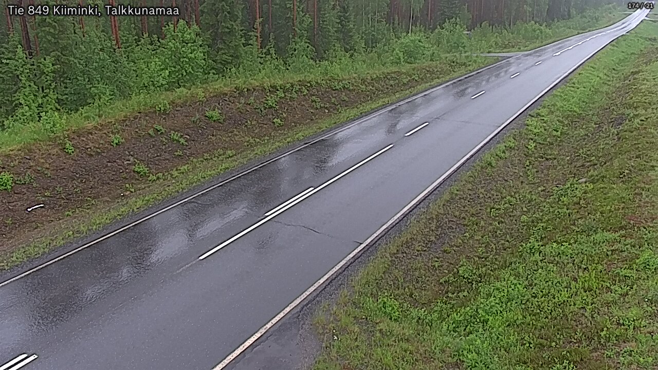 Kelikamerat Kuva Tie 849 Kiiminki, Talkkunamaa, Oulu, Pohjois-Pohjanmaa