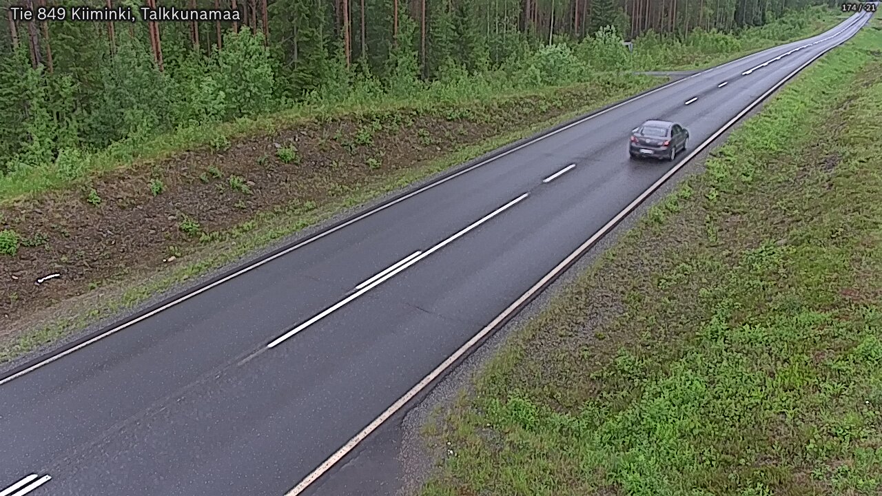 Kelikamerat Kuva Tie 849 Kiiminki, Talkkunamaa, Oulu, Pohjois-Pohjanmaa