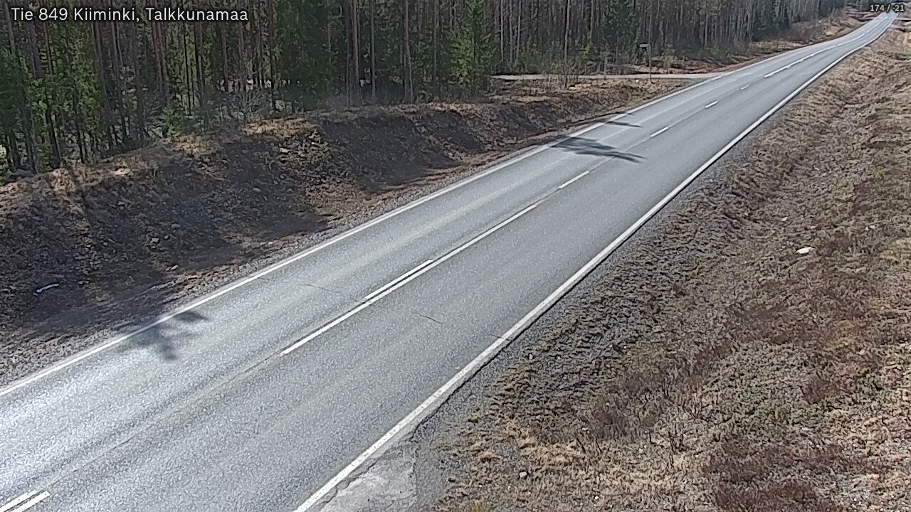 Kelikamerat Kuva Tie 849 Kiiminki, Talkkunamaa, Oulu, Pohjois-Pohjanmaa
