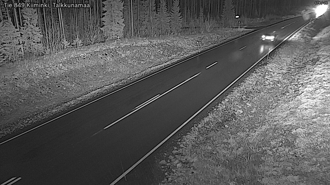 Kelikamerat Kuva Tie 849 Kiiminki, Talkkunamaa, Oulu, Pohjois-Pohjanmaa