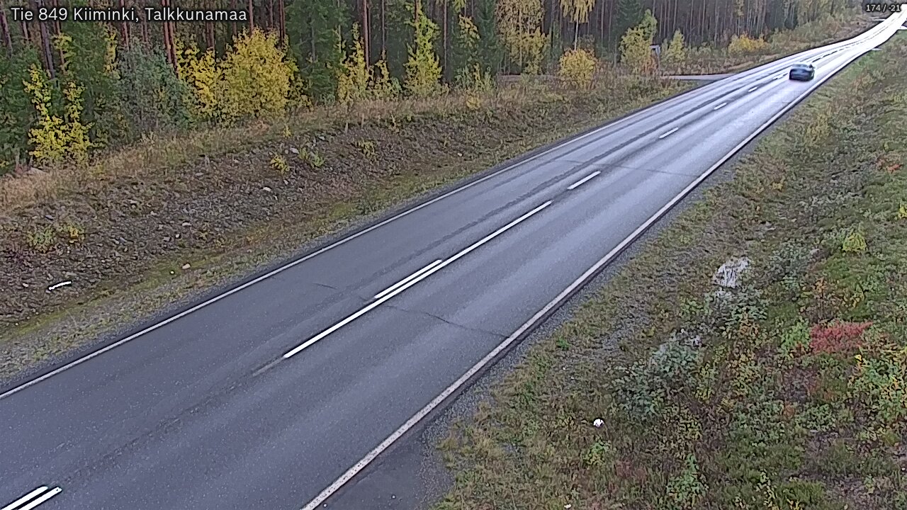 Kelikamerat Kuva Tie 849 Kiiminki, Talkkunamaa, Oulu, Pohjois-Pohjanmaa