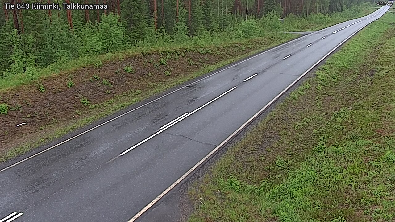 Kelikamerat Kuva Tie 849 Kiiminki, Talkkunamaa, Oulu, Pohjois-Pohjanmaa