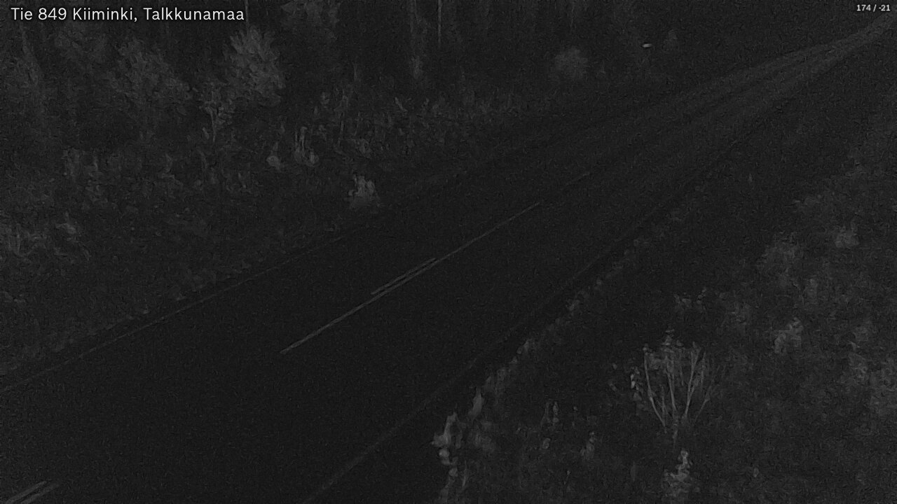 Kelikamerat Kuva Tie 849 Kiiminki, Talkkunamaa, Oulu, Pohjois-Pohjanmaa