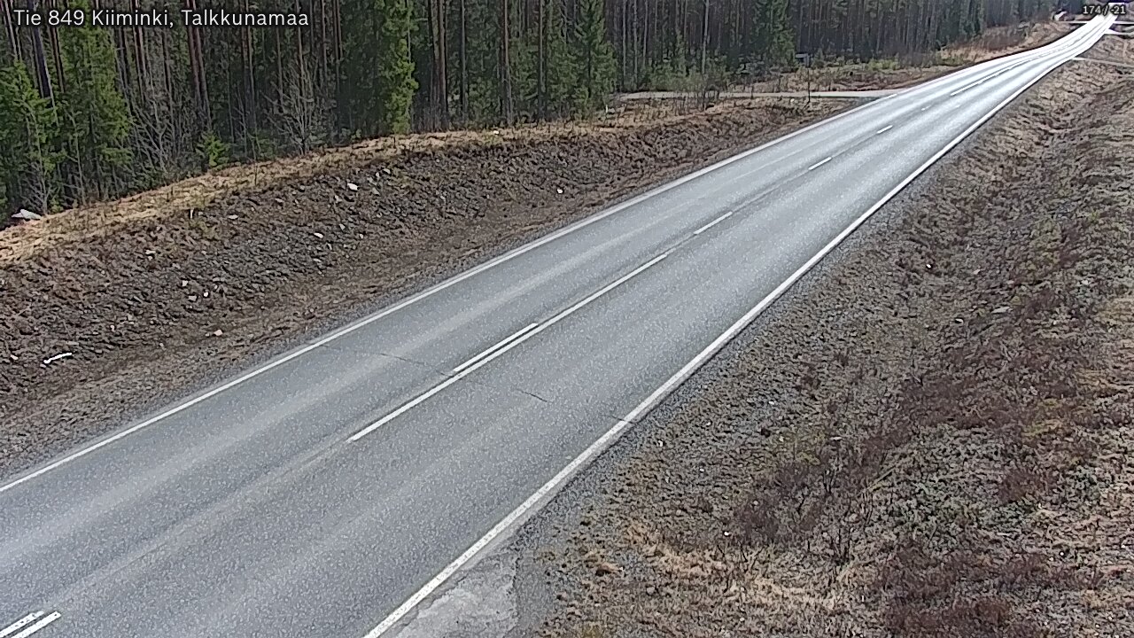 Kelikamerat Kuva Tie 849 Kiiminki, Talkkunamaa, Oulu, Pohjois-Pohjanmaa
