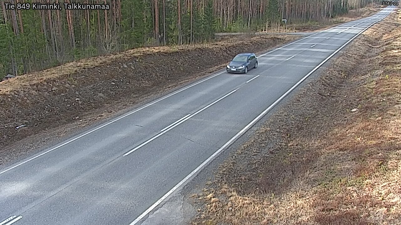 Kelikamerat Kuva Tie 849 Kiiminki, Talkkunamaa, Oulu, Pohjois-Pohjanmaa