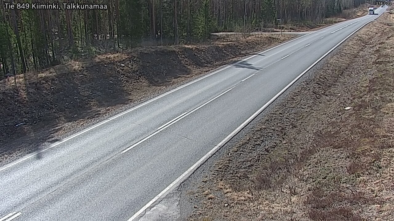 Kelikamerat Kuva Tie 849 Kiiminki, Talkkunamaa, Oulu, Pohjois-Pohjanmaa