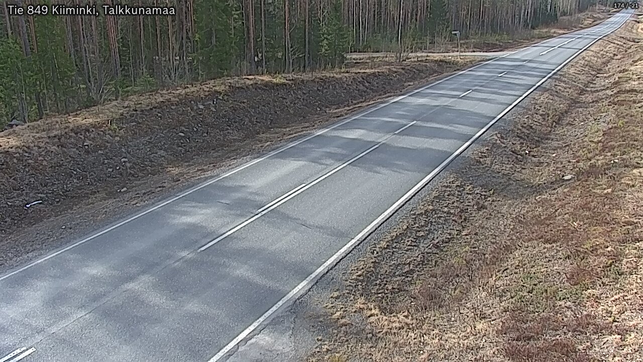 Kelikamerat Kuva Tie 849 Kiiminki, Talkkunamaa, Oulu, Pohjois-Pohjanmaa