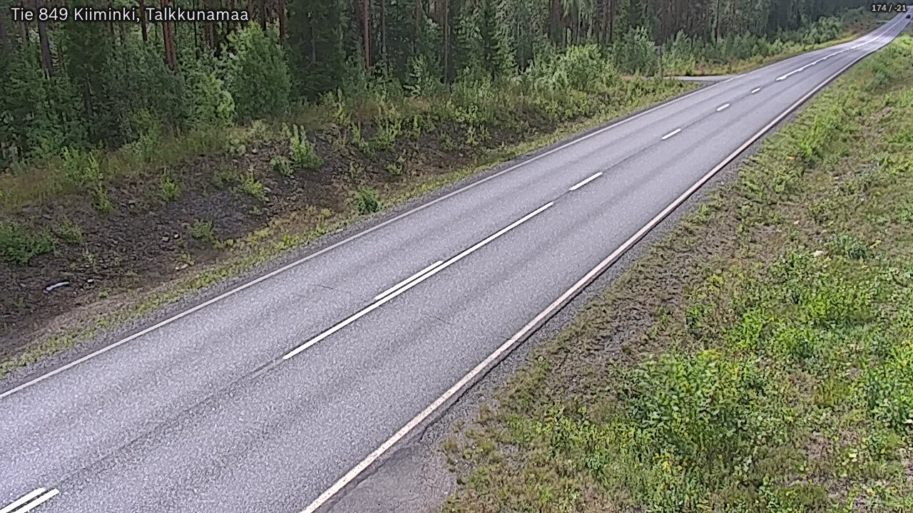 Kelikamerat Kuva Tie 849 Kiiminki, Talkkunamaa, Oulu, Pohjois-Pohjanmaa
