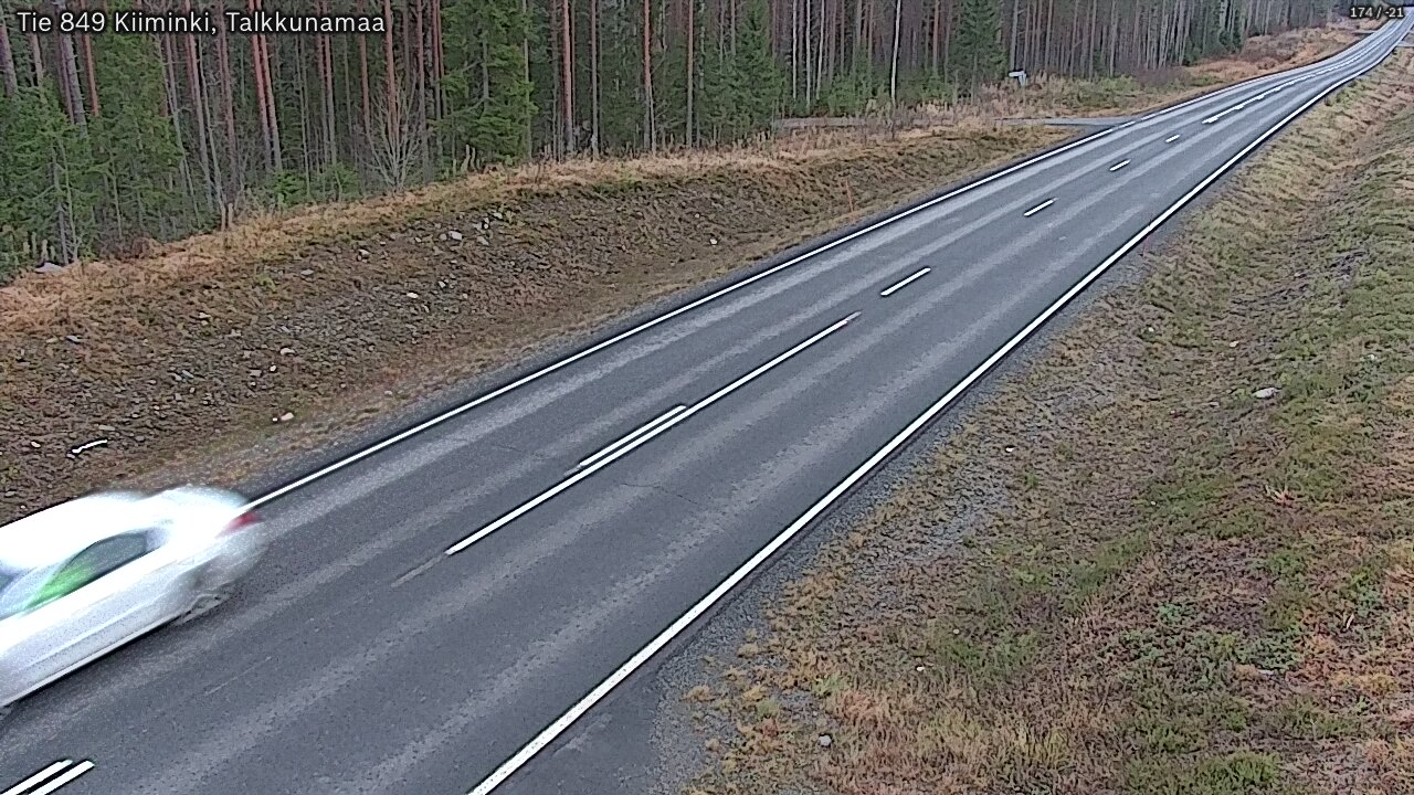 Kelikamerat Kuva Tie 849 Kiiminki, Talkkunamaa, Oulu, Pohjois-Pohjanmaa