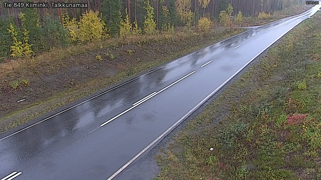 Kelikamerat Kuva Tie 849 Kiiminki, Talkkunamaa, Oulu, Pohjois-Pohjanmaa