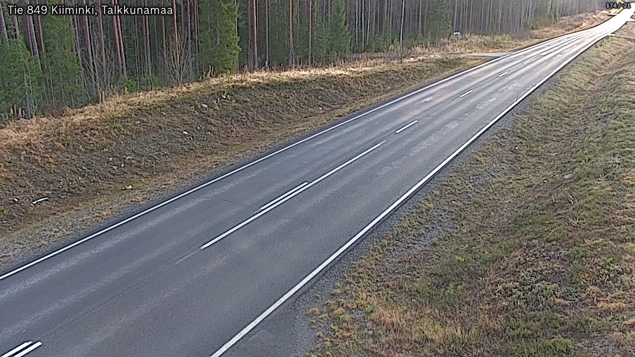 Kelikamerat Kuva Tie 849 Kiiminki, Talkkunamaa, Oulu, Pohjois-Pohjanmaa