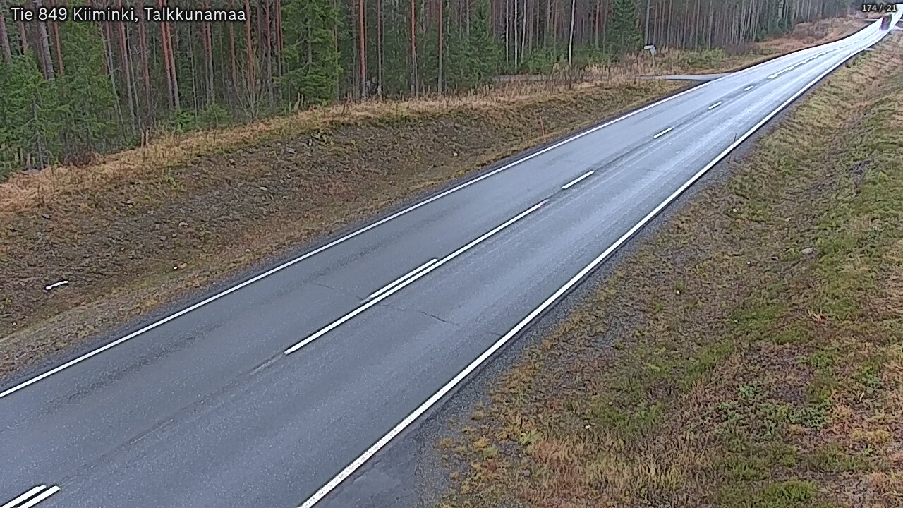 Kelikamerat Kuva Tie 849 Kiiminki, Talkkunamaa, Oulu, Pohjois-Pohjanmaa