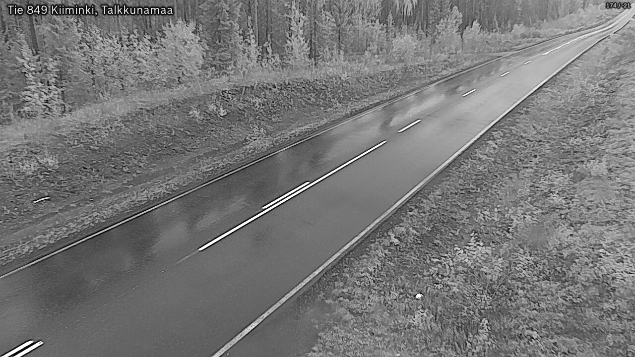 Kelikamerat Kuva Tie 849 Kiiminki, Talkkunamaa, Oulu, Pohjois-Pohjanmaa