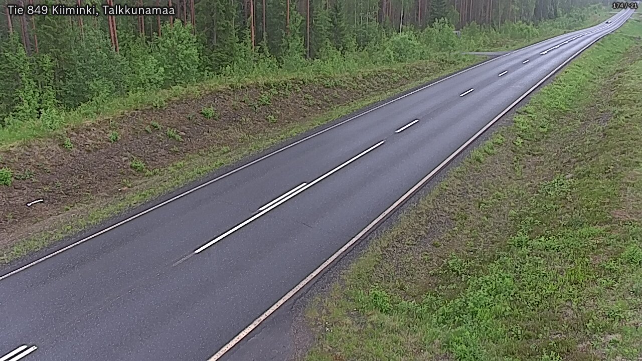 Kelikamerat Kuva Tie 849 Kiiminki, Talkkunamaa, Oulu, Pohjois-Pohjanmaa