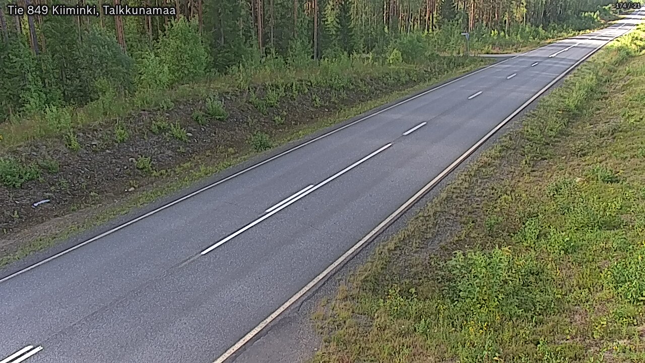 Kelikamerat Kuva Tie 849 Kiiminki, Talkkunamaa, Oulu, Pohjois-Pohjanmaa