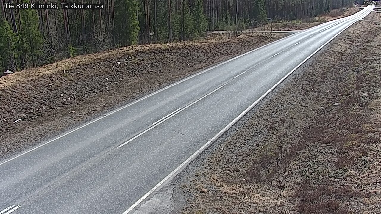 Kelikamerat Kuva Tie 849 Kiiminki, Talkkunamaa, Oulu, Pohjois-Pohjanmaa