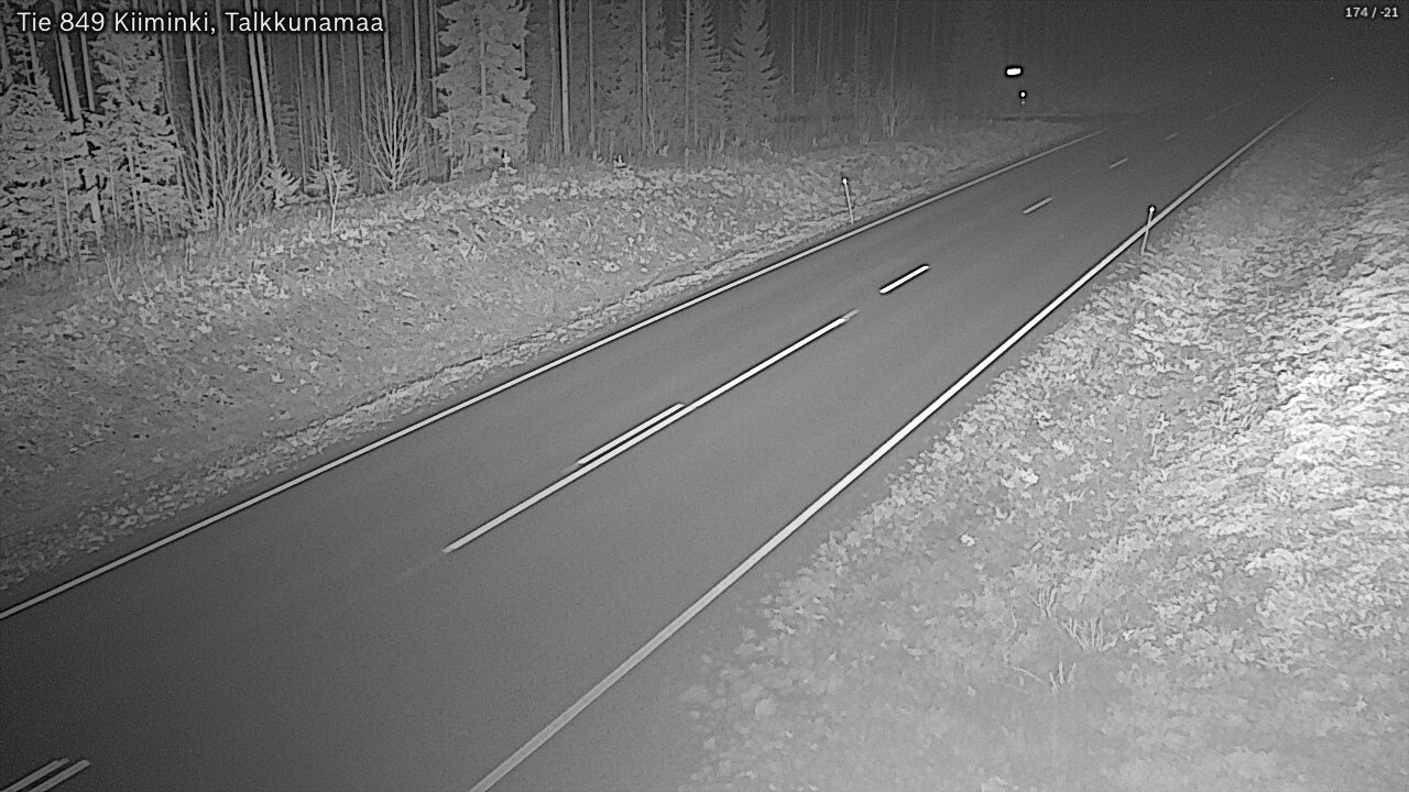 Kelikamerat Kuva Tie 849 Kiiminki, Talkkunamaa, Oulu, Pohjois-Pohjanmaa