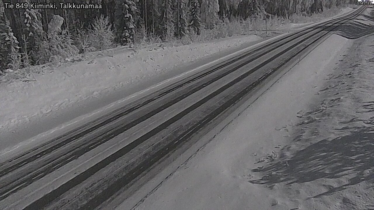 Kelikamerat Kuva Tie 849 Kiiminki, Talkkunamaa, Oulu, Pohjois-Pohjanmaa