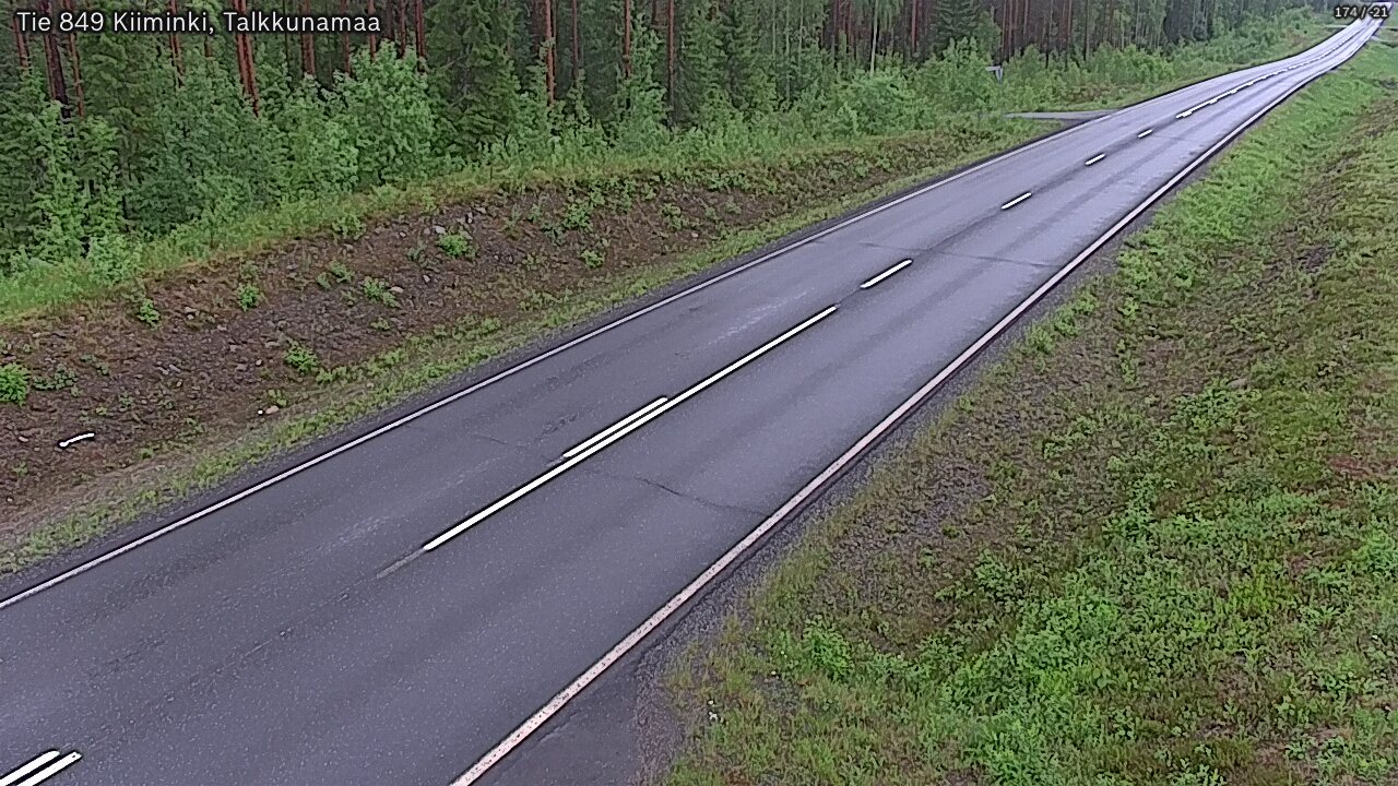 Kelikamerat Kuva Tie 849 Kiiminki, Talkkunamaa, Oulu, Pohjois-Pohjanmaa