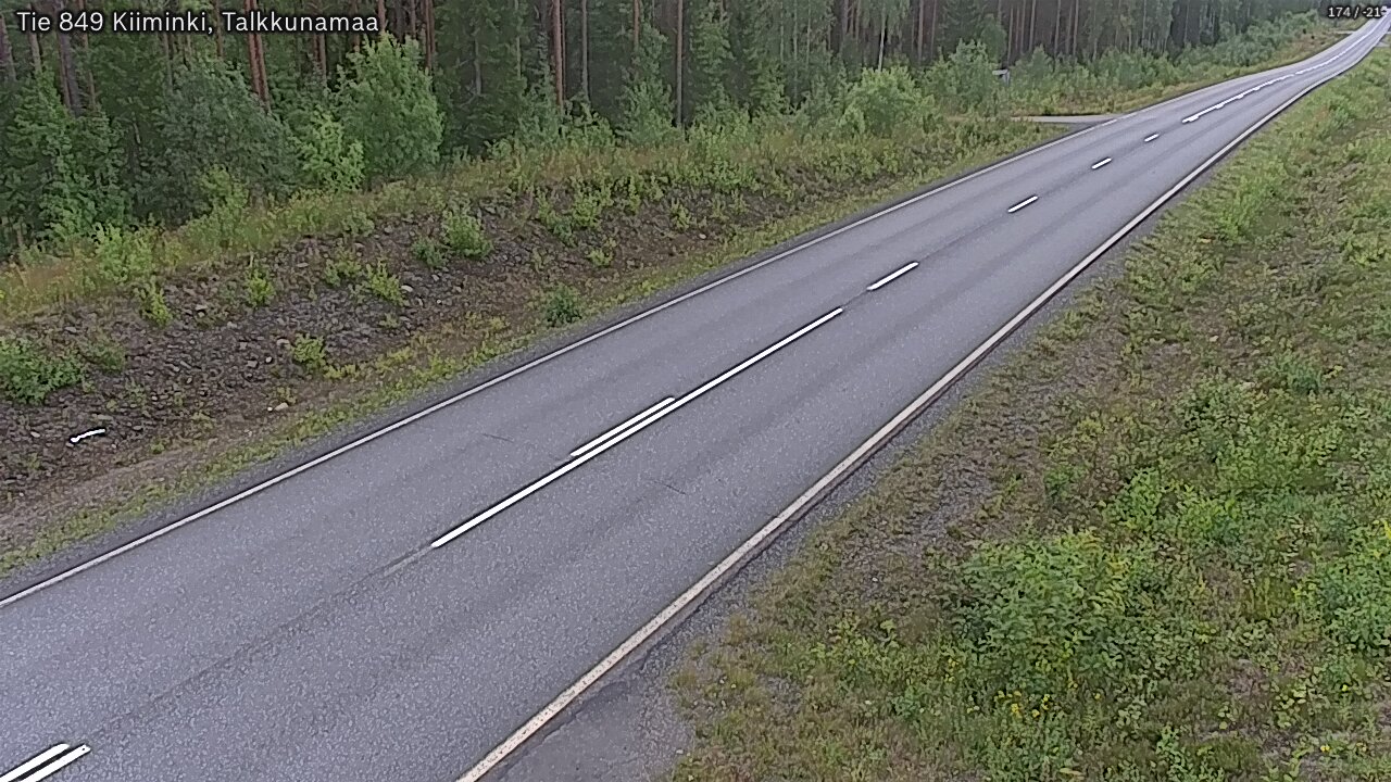 Kelikamerat Kuva Tie 849 Kiiminki, Talkkunamaa, Oulu, Pohjois-Pohjanmaa
