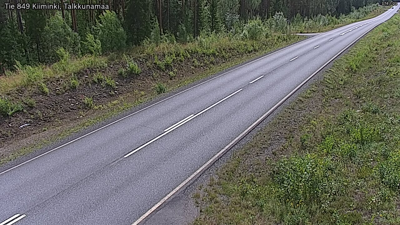 Kelikamerat Kuva Tie 849 Kiiminki, Talkkunamaa, Oulu, Pohjois-Pohjanmaa