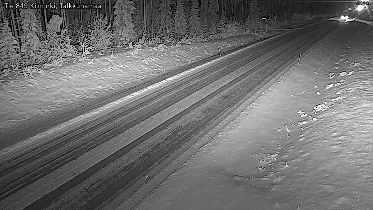 Kelikamerat Kuva Tie 849 Kiiminki, Talkkunamaa, Oulu, Pohjois-Pohjanmaa