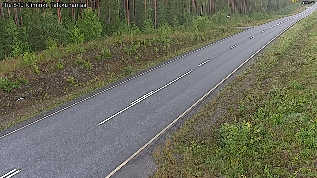 Kelikamerat Kuva Tie 849 Kiiminki, Talkkunamaa, Oulu, Pohjois-Pohjanmaa