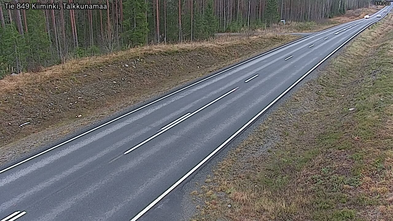 Kelikamerat Kuva Tie 849 Kiiminki, Talkkunamaa, Oulu, Pohjois-Pohjanmaa