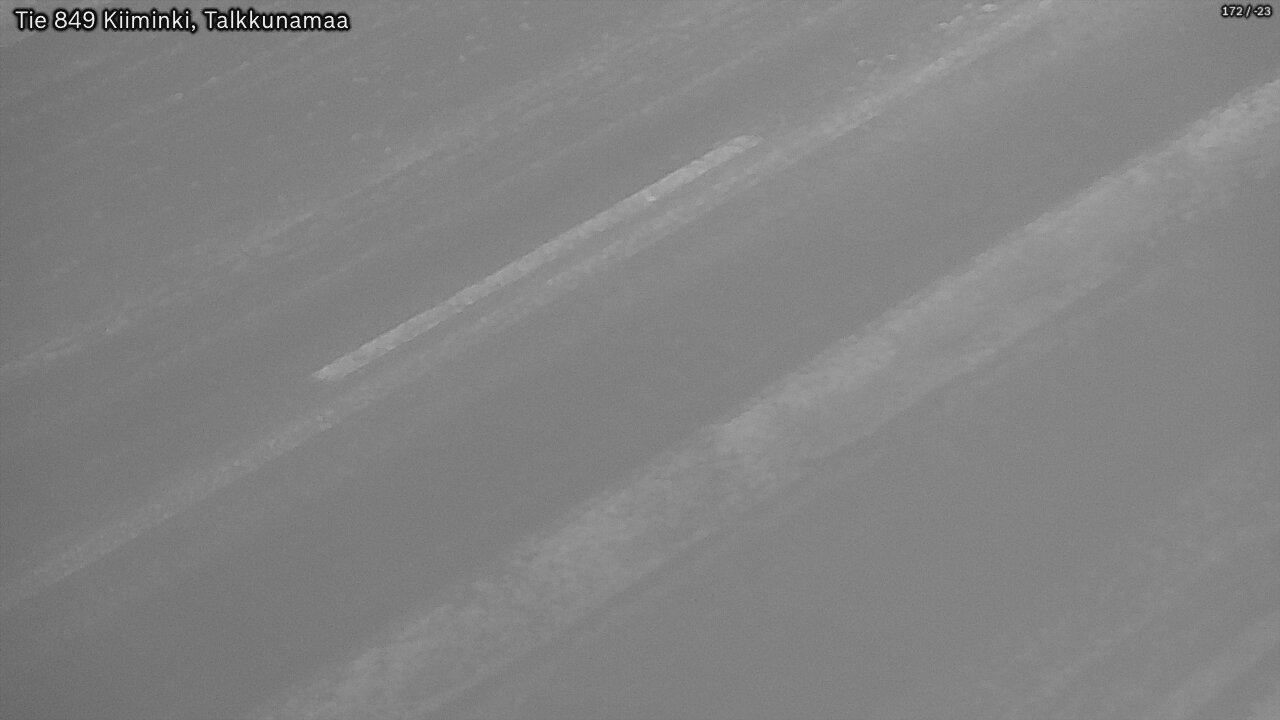 Weather Camera Image Road 849 Kiiminki, Talkkunamaa, Oulu, Pohjois-Pohjanmaa