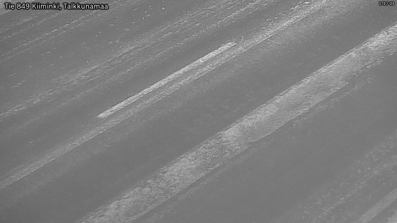 Weather Camera Image Road 849 Kiiminki, Talkkunamaa, Oulu, Pohjois-Pohjanmaa
