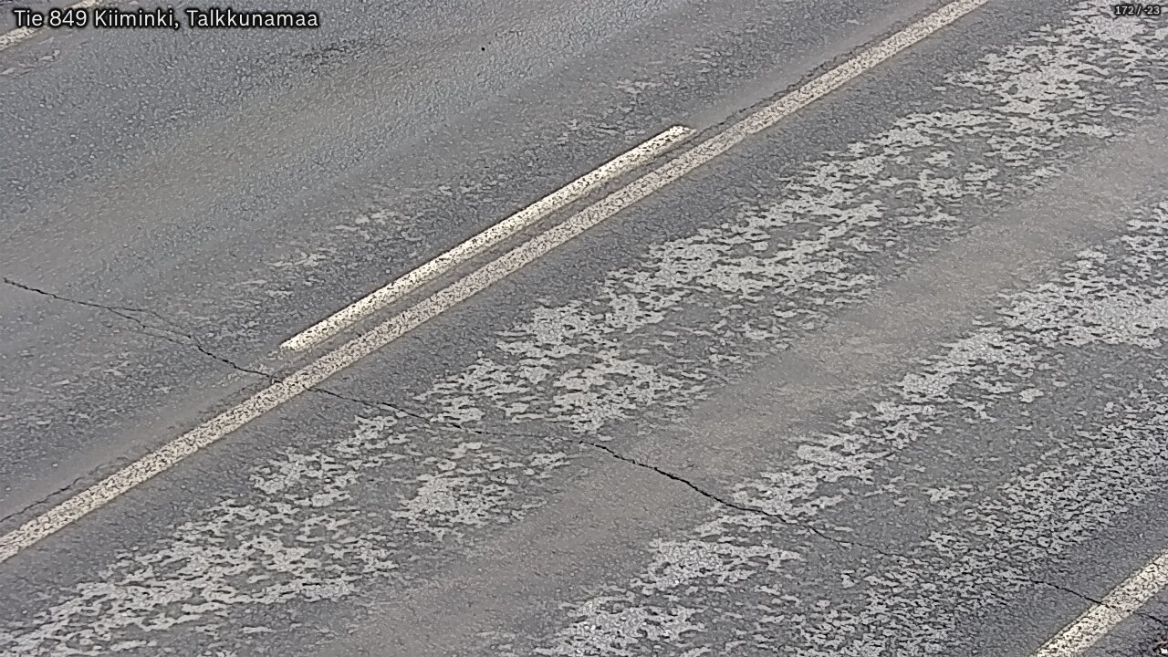 Weather Camera Image Road 849 Kiiminki, Talkkunamaa, Oulu, Pohjois-Pohjanmaa